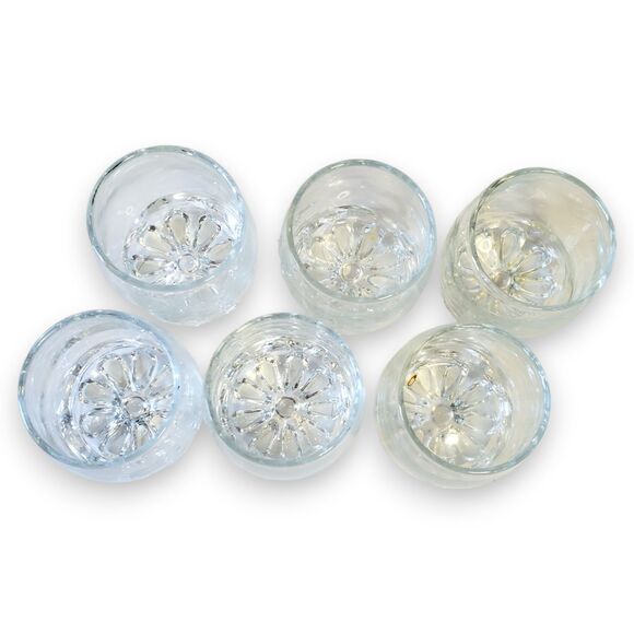 Set of 6 Circleware Follie Shot Glasses 2.5 oz Heavy Base Barware in Box - Picture 2 of 14